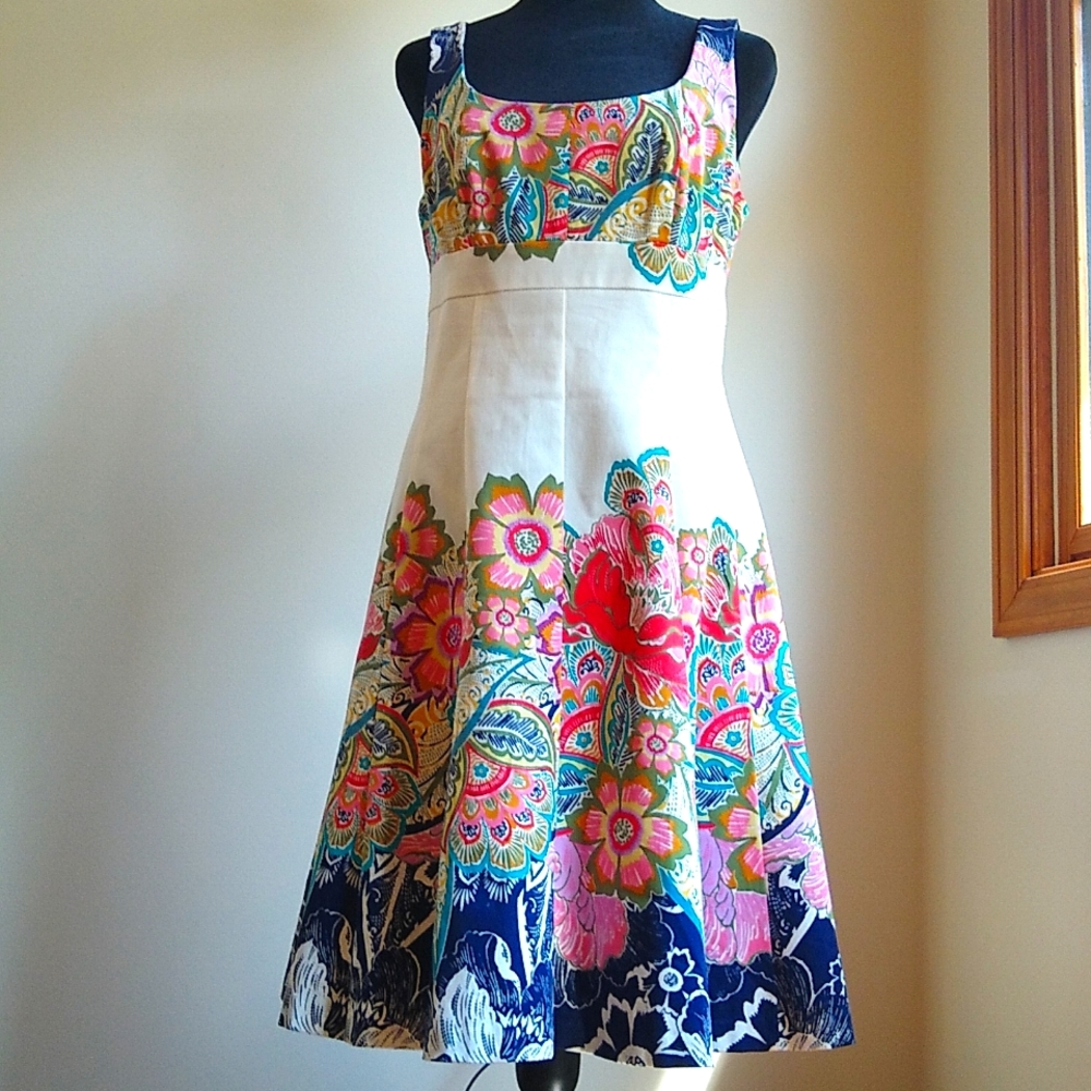 Nine West Floral Dress Size 6